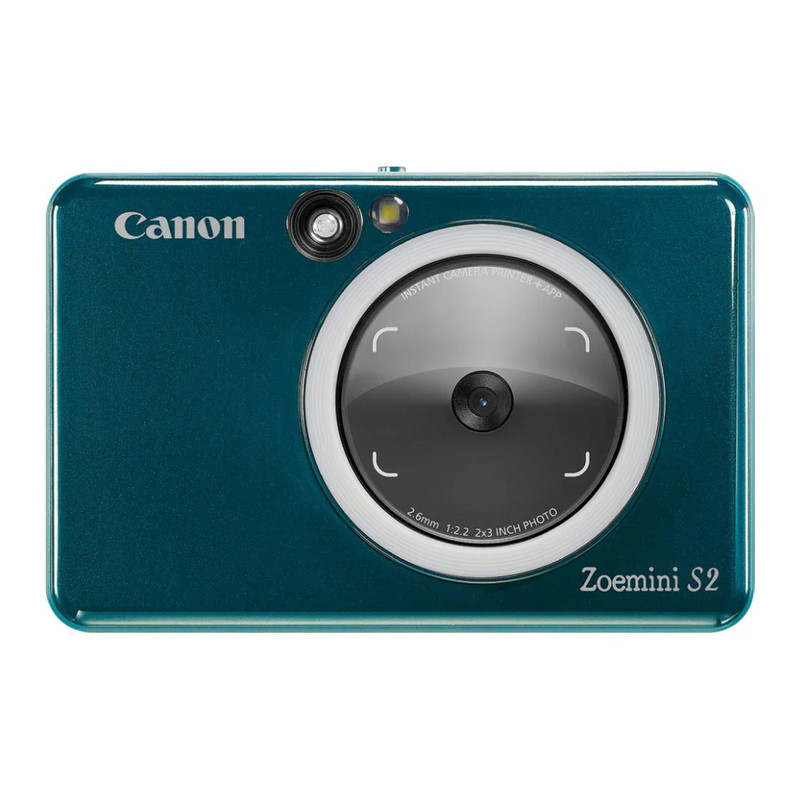 Canon Zoemini S2 Instant Camera - Teal - كاميرا